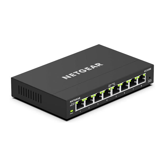 Switch Gigabit avec 8 ports pour une connectivité réseau rapide et fiable.