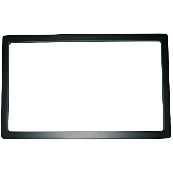 Adaptateur de façade d'autoradio Double DIN - RENAULT Trafic - Noir
