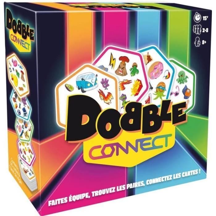 Dobble Connect | Zygomatic - Jeu de société - À partir de 8 ans