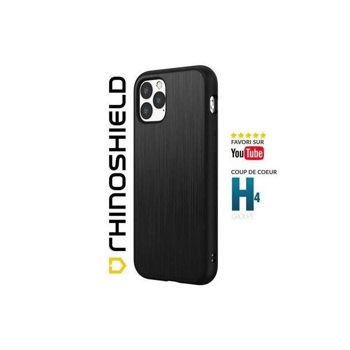 Coque et étui téléphone mobile - Rhinoshield - Solid Suit - iPhone 13 Pro - Métal Brossé - Rigide