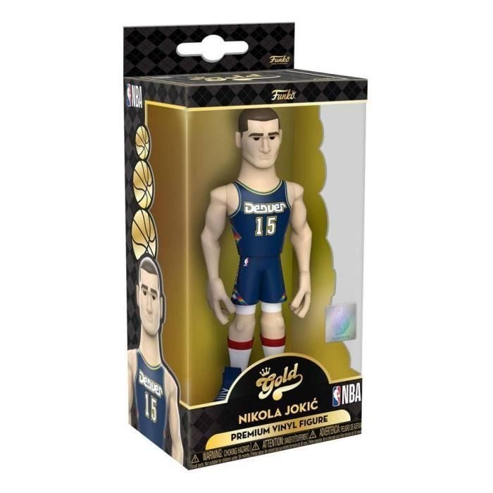 NBA - Nikola Jokic - Figurine Gold 5" vinyl avec Chase 13cm