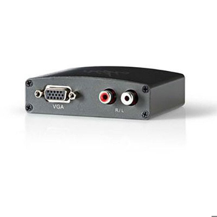 Convertisseur vidéo - Nedis - VCON3411AT - HDMI vers VGA - Couleur anthracite - 0.31 kg