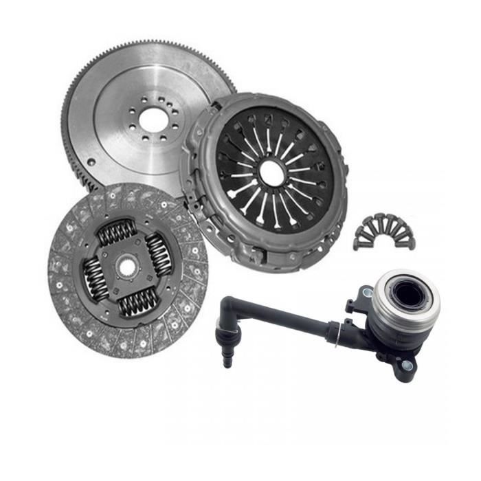 Kit embrayage volant moteur et butée Duster Qashqai Clio 3 Megane Scenic 3 1.5 dci 7701476621 845077