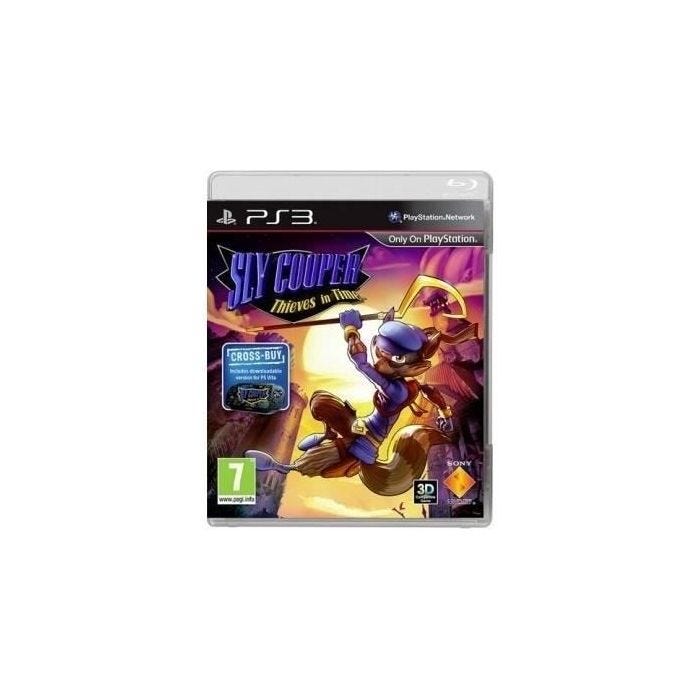 Jeu vidéo - SLY COOPER - THIEVES IN TIME - PS3 - Plate-forme - Mode en ligne - 10 ans et plus