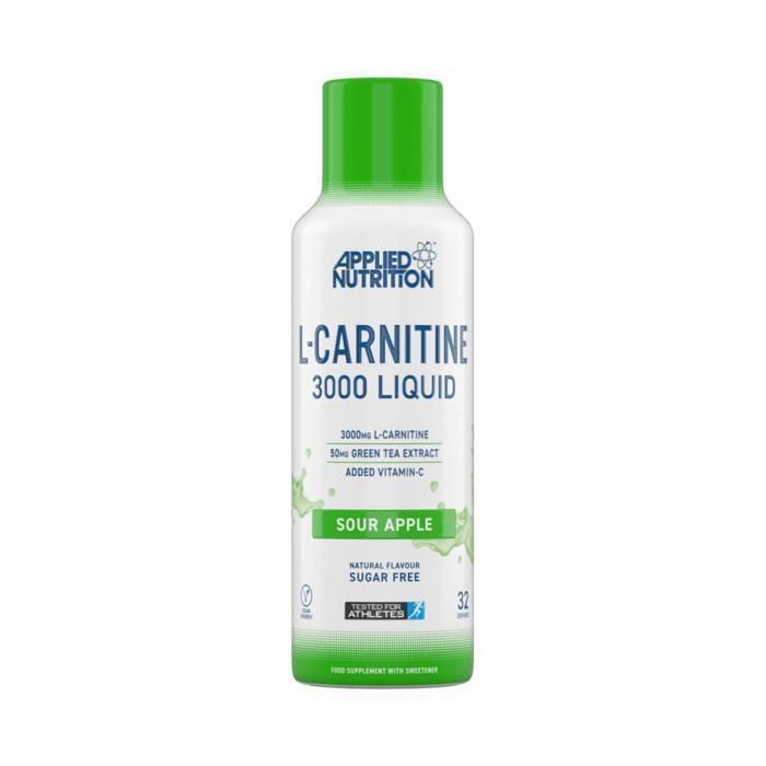 L-Carnitine 3000 l 480ml Pomme acide Applied Nutrition Seche