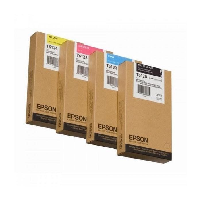 EPSON Pack de 1 Cartouche T6122 - Cyan - Standard 220ml