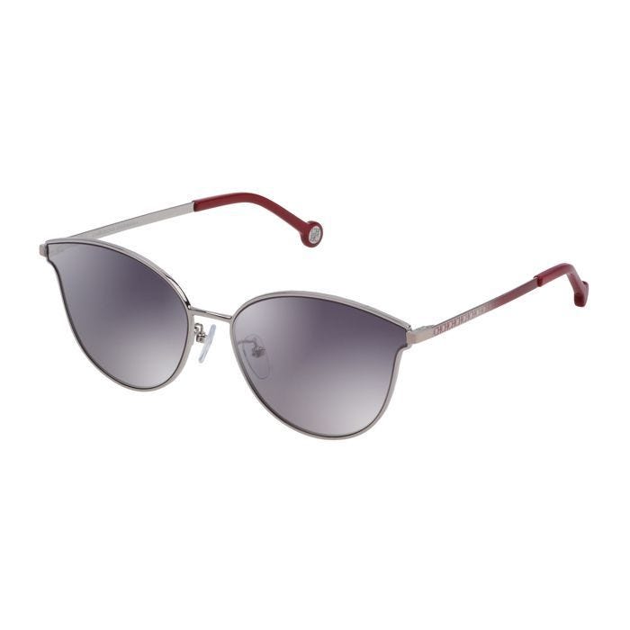 Lunettes de soleil - Carolina Herrera - SHE104590579 - Métal - Gris - Protection catégorie 2