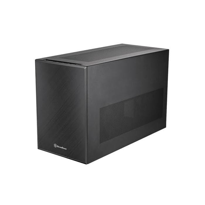 SilverStone Technology SUGO 17, Noir, Châssis Haut de Gamme en Forme de Cube avec Un hébergement Exceptionnel des Composants,