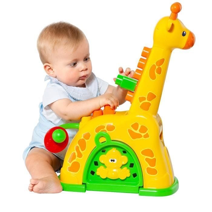 Jouet éducatif - Moltó - Girafe Activités Musicales - 15 blocs préscolaires - Mixte - 12 mois et plus