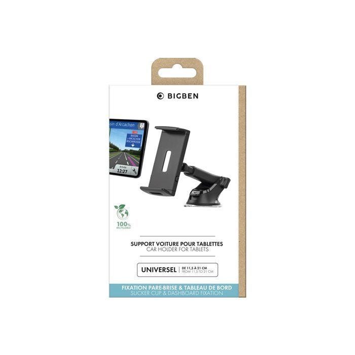 Support voiture - Non spécifié - Tablettes 4.87 à 12.3 pouces - Couleur noire - Compatible avec tablettes