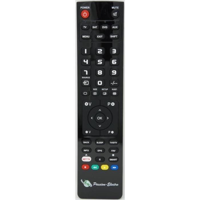 Télécommande de remplacement pour TONNA ELECTRONIQUE 10XA120