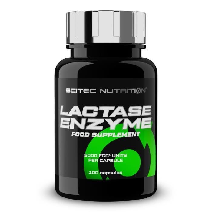 Enzyme digestive Scitec Nutrition - Lactase Enzyme - 100 Gélules