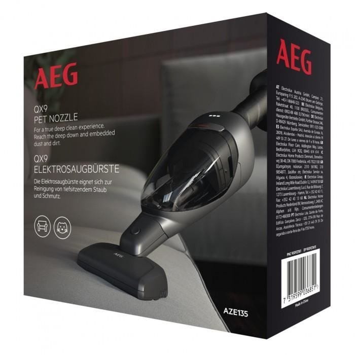 Brosse entretien pour aspirateurs balai QX9 AEG - Poils d'animaux