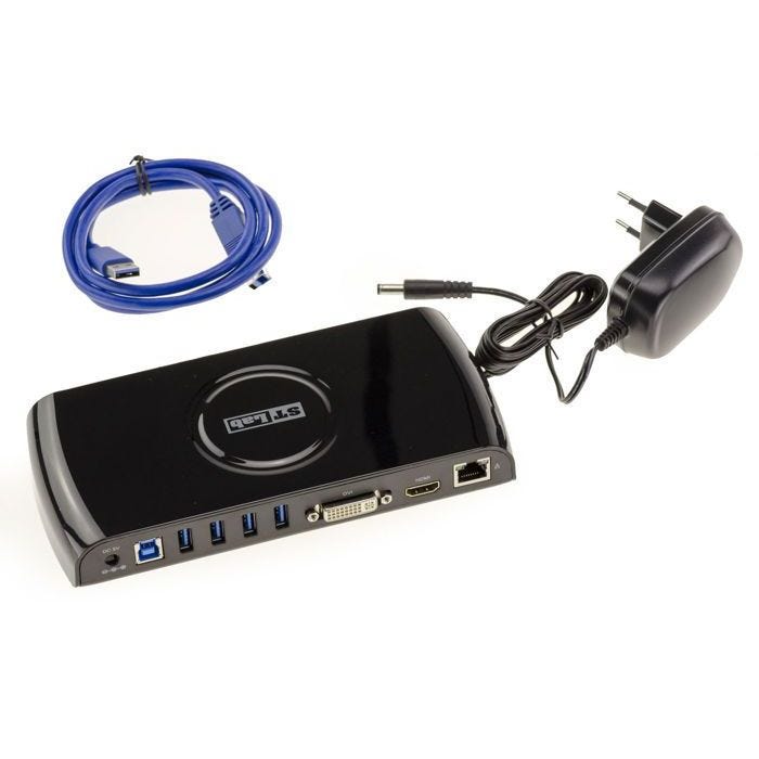 Docking Dock USB 3.0 - MARQUE Inconnue - Modèle Inconnu - 6 ports USB 3.0 - HDMI et DVI - Ethernet Gigabit