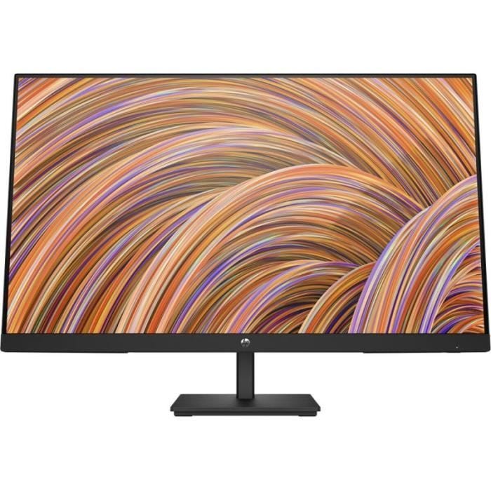 Écran HP V27I 27" Full HD - Blanc - 5 ms - HDMI, DisplayPort, DVI, VGA (HD-15), USB - IPS - 1920 x 1080