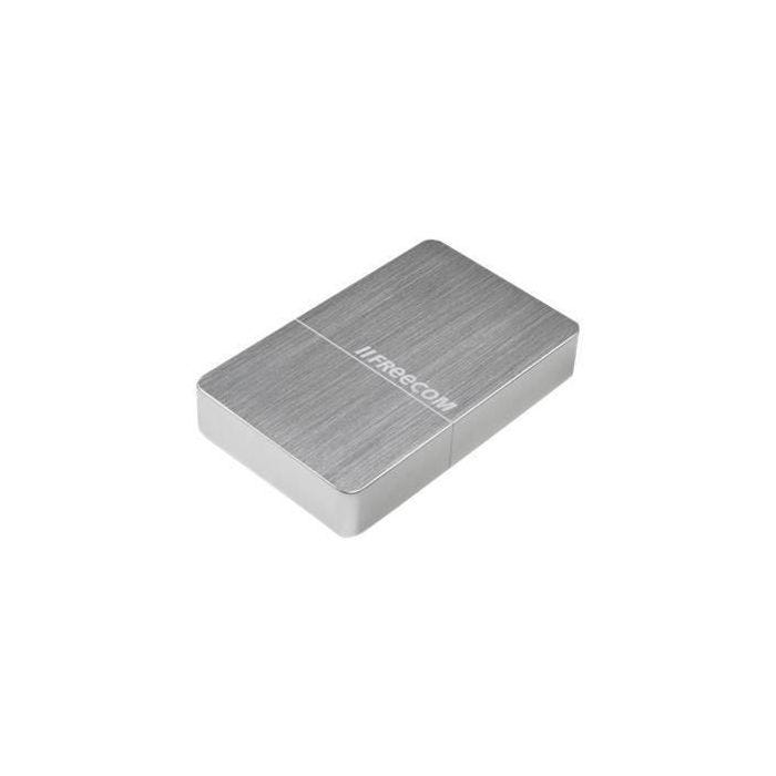 Disque dur externe Freecom 4 To - USB 3.0 - Argent