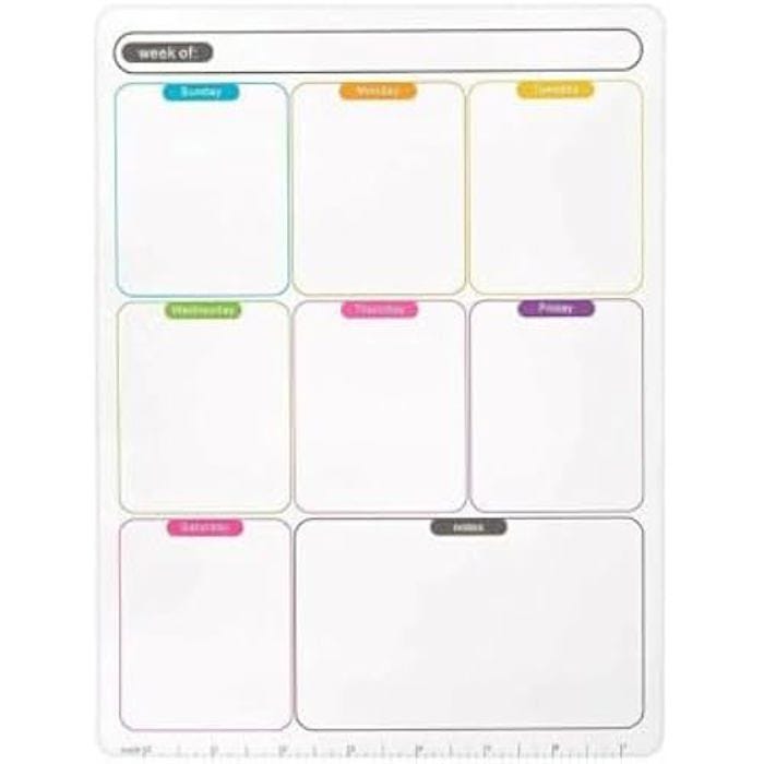 Planificateur - PINCELLO - Estándar - Multicolore - 33,5 x 22 x 1,5 cm - Qualité au meilleur prix