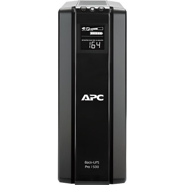 APC Onduleur ligne interactive by Schneider Electric Back-UPS Pro - 1,50 kVA/865 W - Tour - 8 H Recharge - 3 minutes