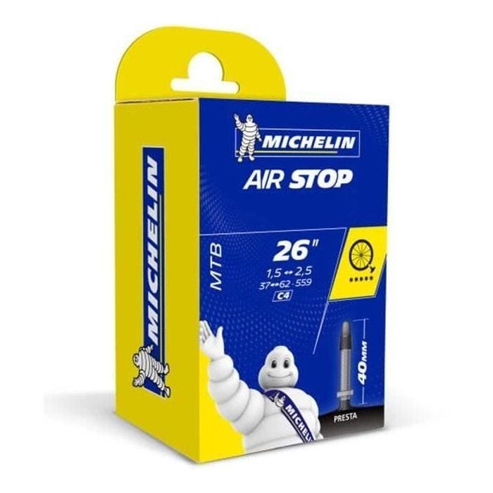 Chambre à air - MICHELIN - Airstop C4 - Butyl - 26x1.60/2,10 - Presta 40 mm