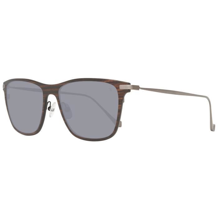 Lunettes de soleil - Hackett London - Marron - Protection 100% UVA/UVB - Taille 55-17-145 - Style Tendance
