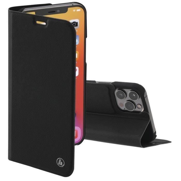 Étui portefeuille - Apple - Slim Pro - Noir - Semi-rigide - Aimanté