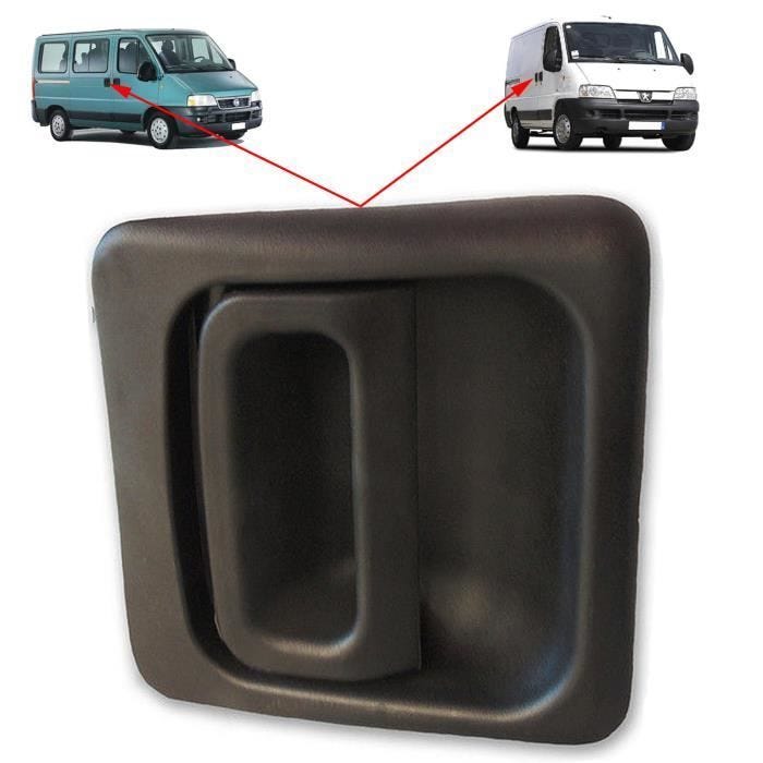 Poignée Extérieure Porte Latérale Coulissante Droite compatible avec JUMPER DUCATO BOXER - 735307399 910114 9101T4 9101T5