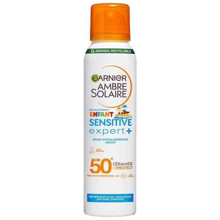 Garnier Ambre Solaire Sensitive Expert+ Brume SPF50+ Enfant 150ml