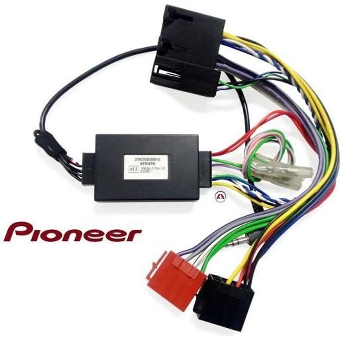 Interface commande au volant pour Citroen/Fiat/Peugeot - PIONEER - CTSFA006 - Noir - Universel - Voiture