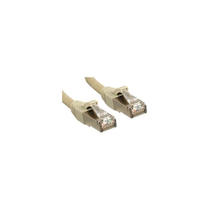 LINDY Câble réseau patch cat.6 S/FTP PIMF Premium - cuivre - LSOH - 500MHz - 15 m - gris