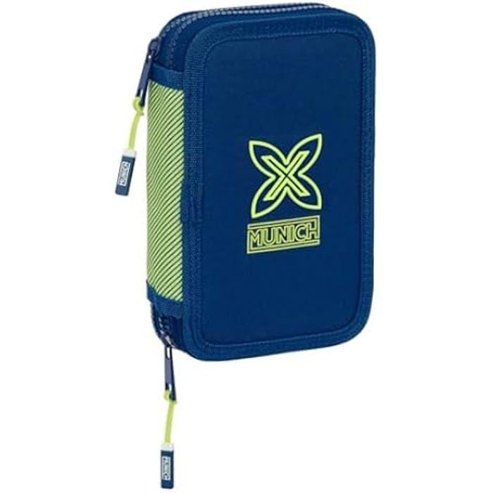 Trousse Scolaire - SAFTA - Munich North - 29 Outils Inclus - Pratique - Résistante