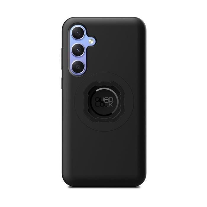Coque de téléphone - Quad Lock - Galaxy A55 - Noir - Souple - Compatible MagSafe