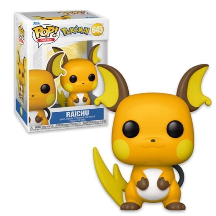 Figurine Funko Pop Pokemon : Raichu [645] - FUNKO - Raichu - Figurine - Mixte - Orange - Pokémon