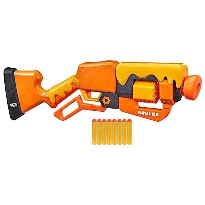 Lanceur de pistolet NERF Roblox Adopte-moi ! Abeilles ! - HASBRO - Modèle pour Enfant - 8 flèches incluses