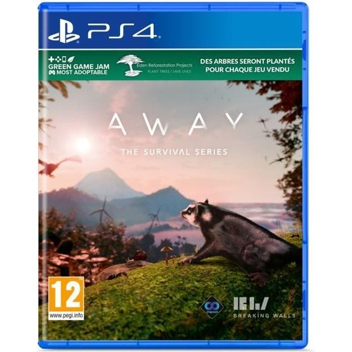 Jeu PS4 - Away The Survival Series - Marsupial volant - Environnements magnifiques - Combattez des prédateurs