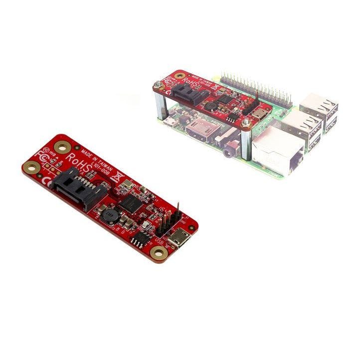 Plaque d'extension pour Raspberry Pi IoT 1 port SATA