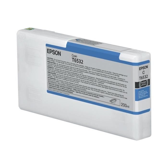 Epson 200 ml cyan originale cartouche d'encre pour Stylus Pro 4900, Pro 4900 Designer Edition, Pro 4900 Spectro_M1
