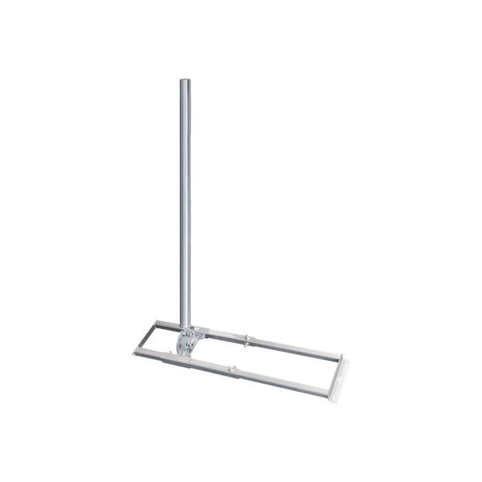 Support de chevron Charpente Robuste Galvanisé à Chaud Fixation Montage Toit Parabole Réglable - Pour antennes 90cm max, Longueur 1m