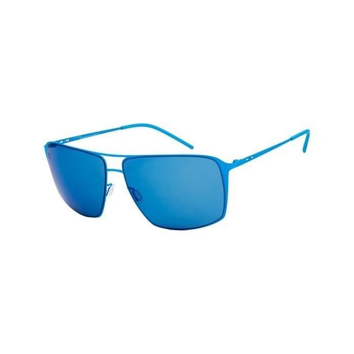 Lunettes de soleil - Italia Independent - 0210-027-000 - Métal - Bleu - Protection catégorie 3