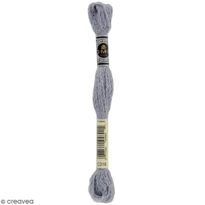 Fil à broder - DMC - Mouliné Etoile - 8 m - Coloris C318 - Coton et polyamide
