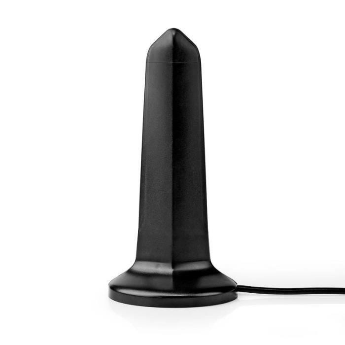 NEDIS Antenne Interieure Amplifiée TNT HDTV 0 - 15 km UHF LTE700 Noir