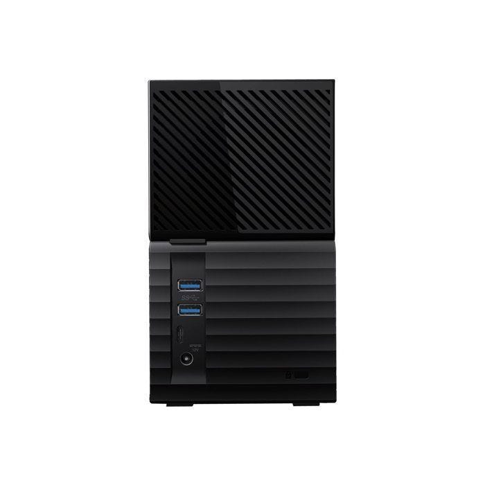 Baie de disques - WESTERN DIGITAL - My Book Duo - 16To - 8 To - Noir - USB 3.0 - 3.5"