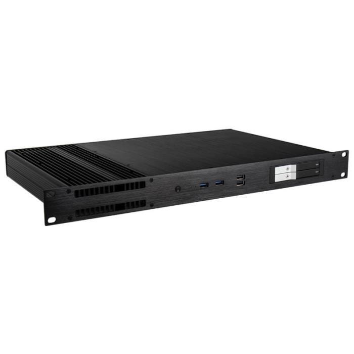Boitier Akasa Galileo TU1 Thin-Mini-ITX 1U OEM Noir 0,000000