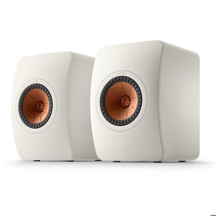 KEF Enceinte bibliothèque LS50 Meta Whitex2
