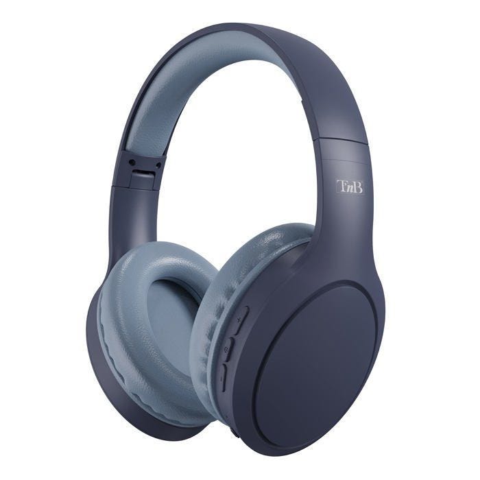 Casque Micro Bluetooth - T'nB - Tonality Max - Sans fil - Résistant à la transpiration - Sur-oreille
