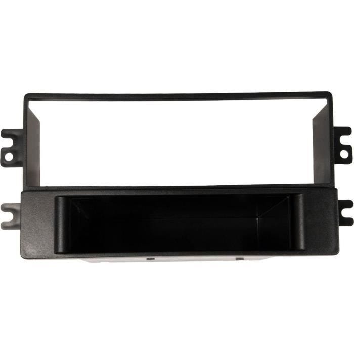 Adaptateur de façade d'autoradio - AUTOLEADS - Kia Cerato 2004-2007 - Simple DIN - Noir - Universel