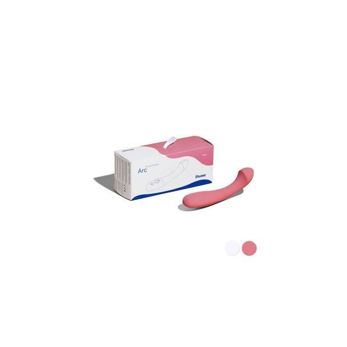 Vibrateur - Dame Products - Arc - Silicone - Résistant à l'eau - 5 Fonctions