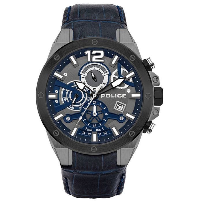 Montre - Police - PL15711JSUB.03 - Cuir - Homme - Quartz