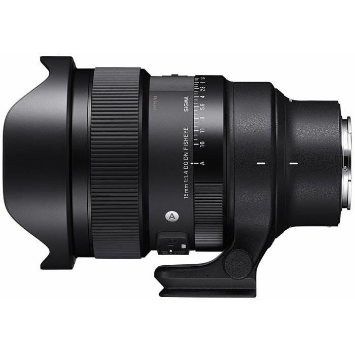 Objectif Fisheye - Sigma - DG DN Diagonal Fisheye 15mm - Ouverture f/1.4 - Monture Sony FE - Noir