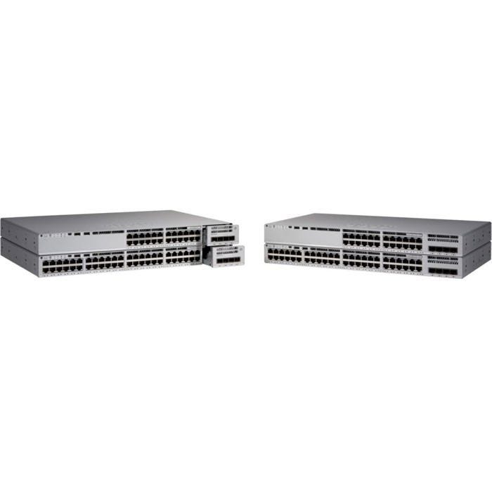 Switch Cisco Catalyst 9200L Géré L3 Gigabit Ethernet (10-100-1000) Connexion