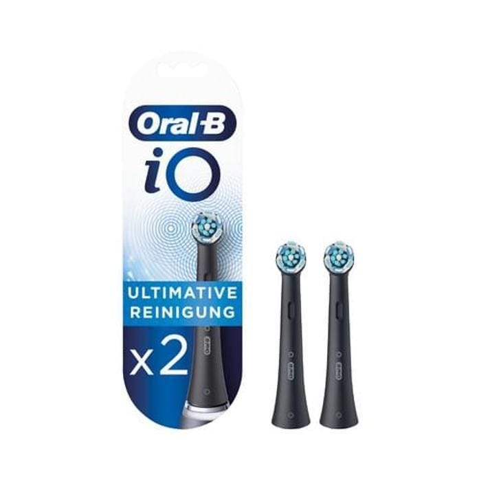 Oral-B Brossettes de Rechange iO Nettoyage Ultime Noir